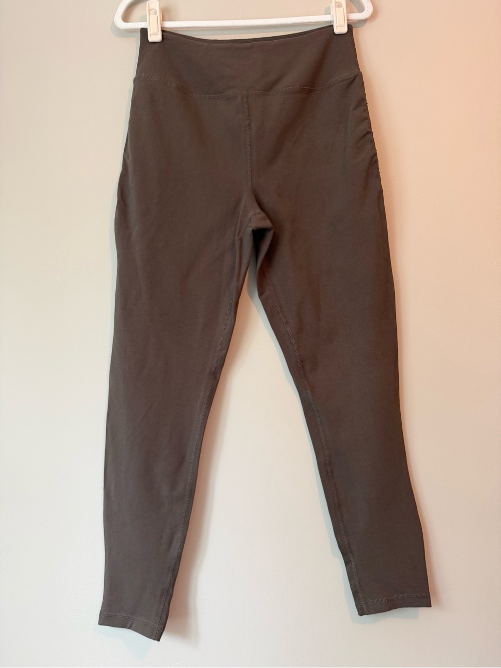 MATE the Label Organic Cotton High-Waist Leggings Brown Sz XL VGUC